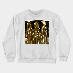 Brown Chocolate Tears Falling Softly Crewneck Sweatshirt